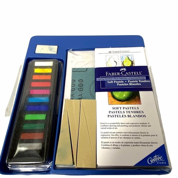 Faber-Castell Getting Started Soft Pastels 28 Piece Set - Creative Studio - Picture 2 of 8